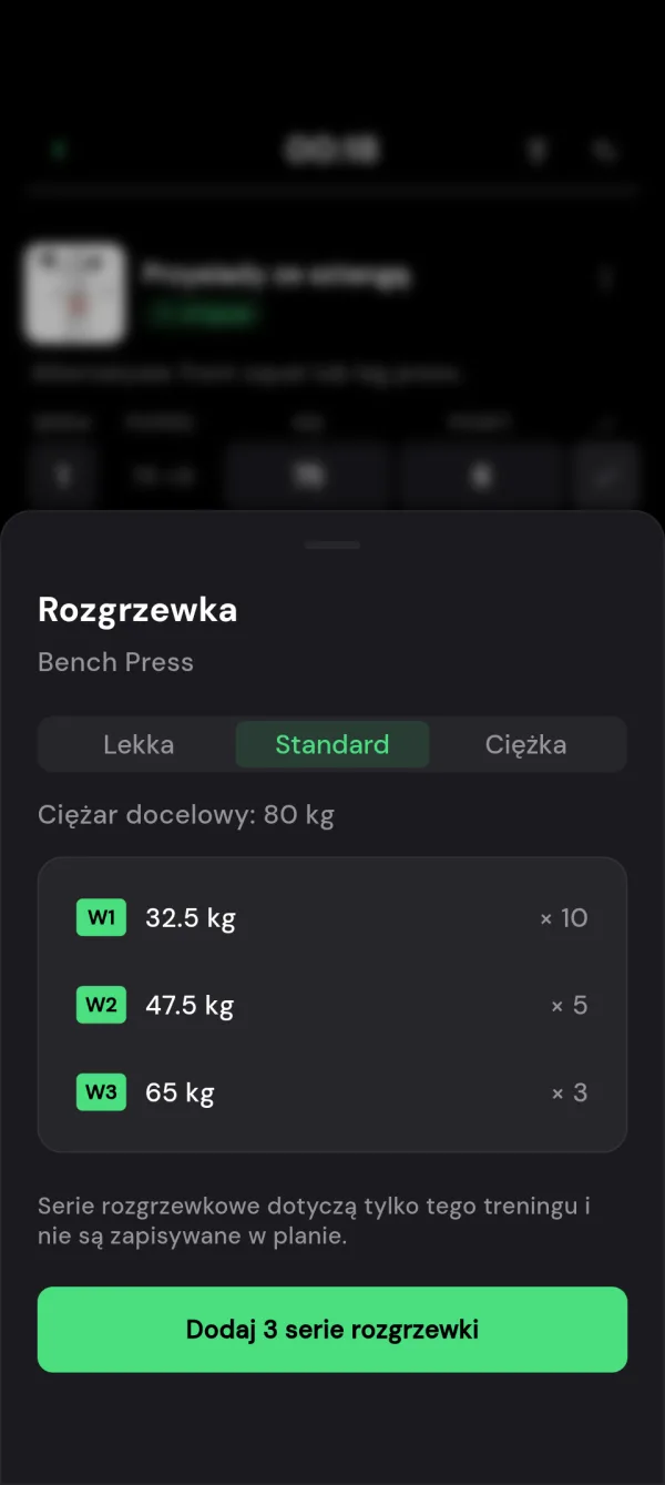 Inteligentna Rozgrzewka
